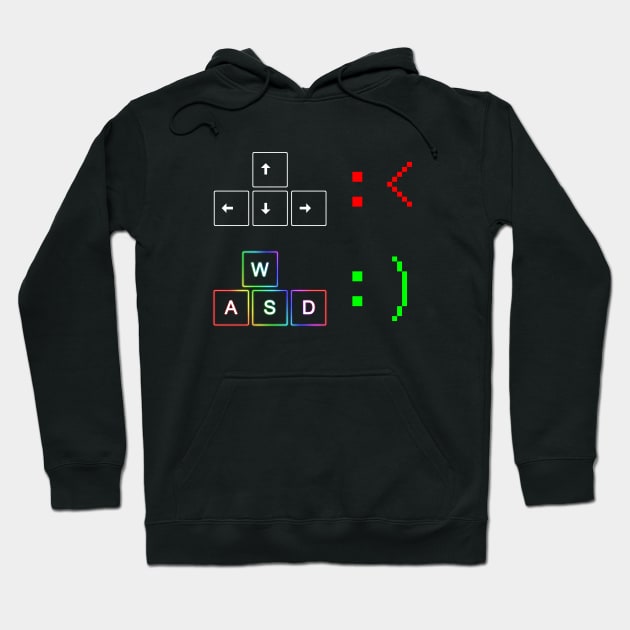 WASD or GTFO Hoodie by CCDesign